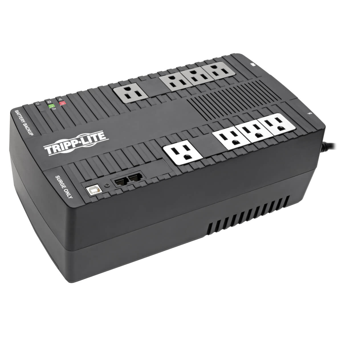 No-Break TRIPP-LITE AVR550U - 550 VA, 300 W, 9 h, Negro No-Break TRIPP-LITE AVR550U - 550 VA, 300 W, 9 h, Negro
